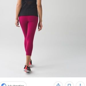 Lululemon Wunder Under Crop